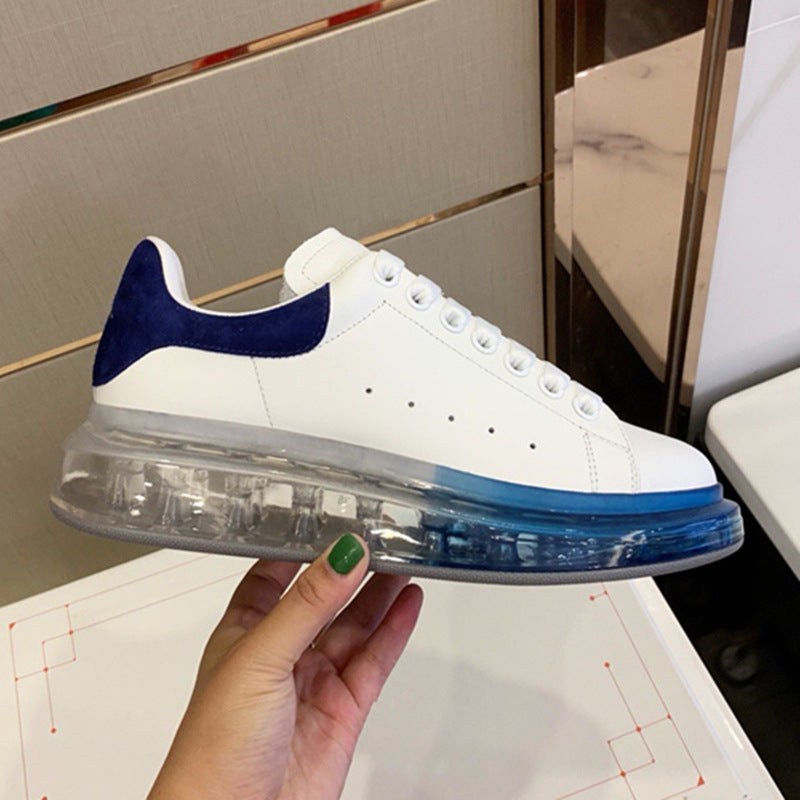 Men's Air-Cushioned Transparent-Soled Sneakers