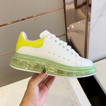 Men's Air-Cushioned Transparent-Soled Sneakers