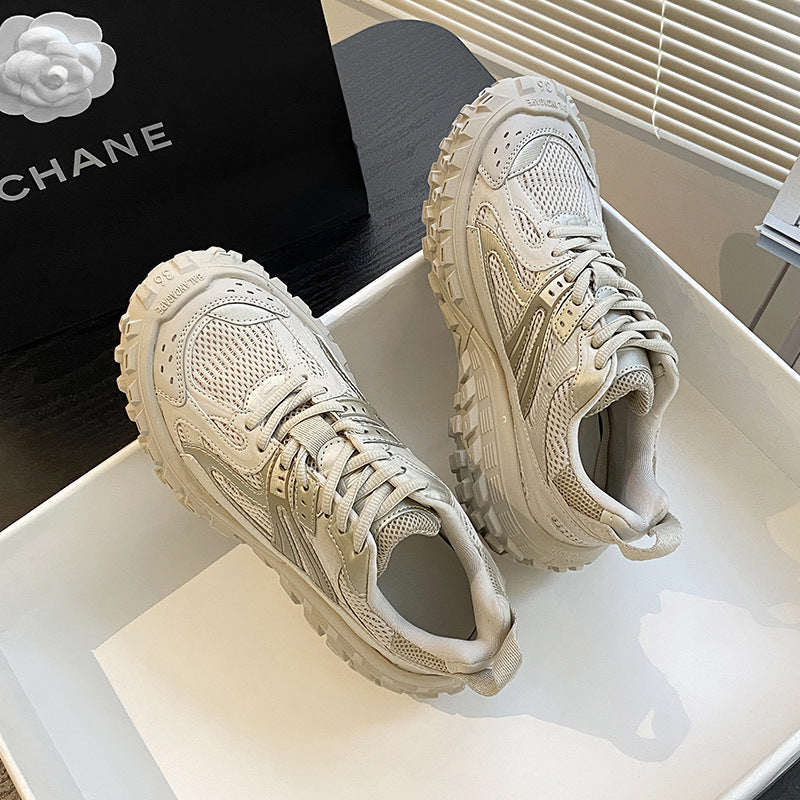 Women's Tire Mesh Thick-Soled Shoes
