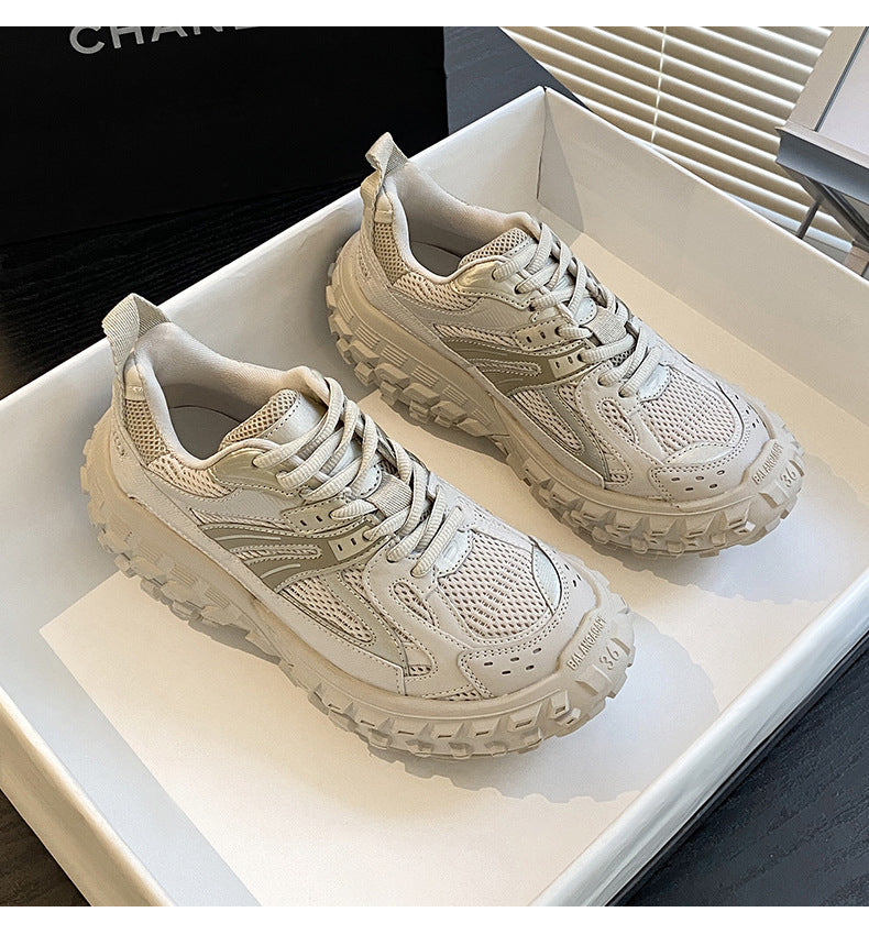 Women's Tire Mesh Thick-Soled Shoes