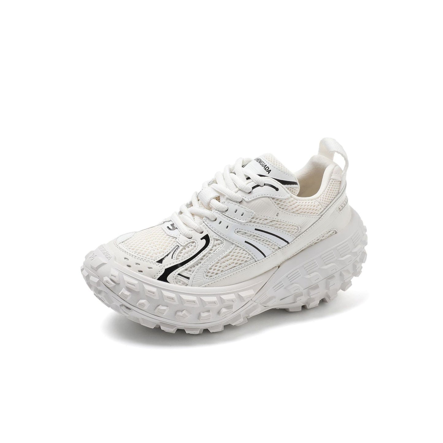 Women's Tire Mesh Thick-Soled Shoes