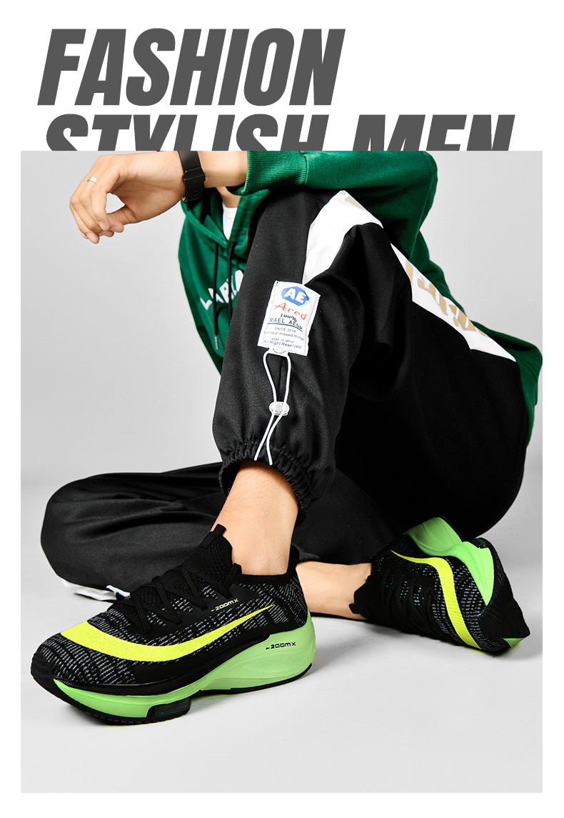 Men's Shock-Absorbing Running Shoes with Forefoot Air Cushion