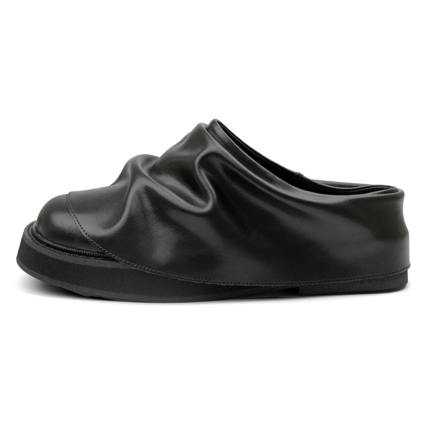 Men's Stylish Square-Toe Pleated Slippers