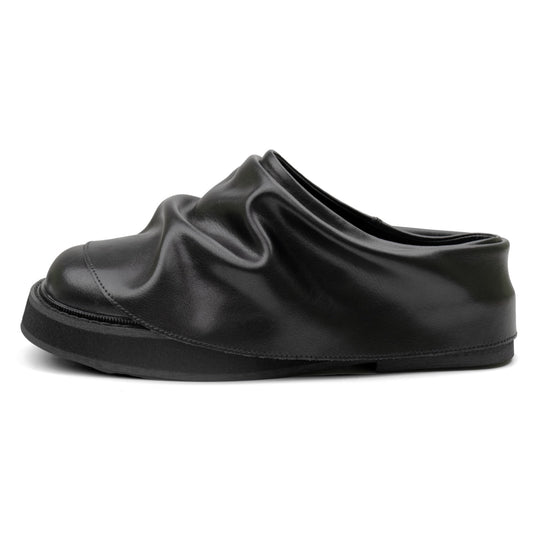Men's Stylish Square-Toe Pleated Slippers