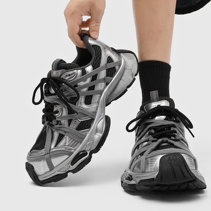 Men's Lace-Up Trendy Sneakers