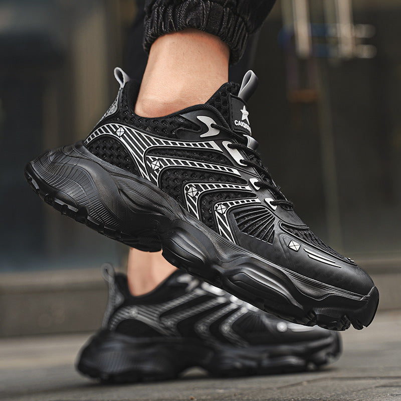 Men's Mesh Star-patterned Trendy Sneakers