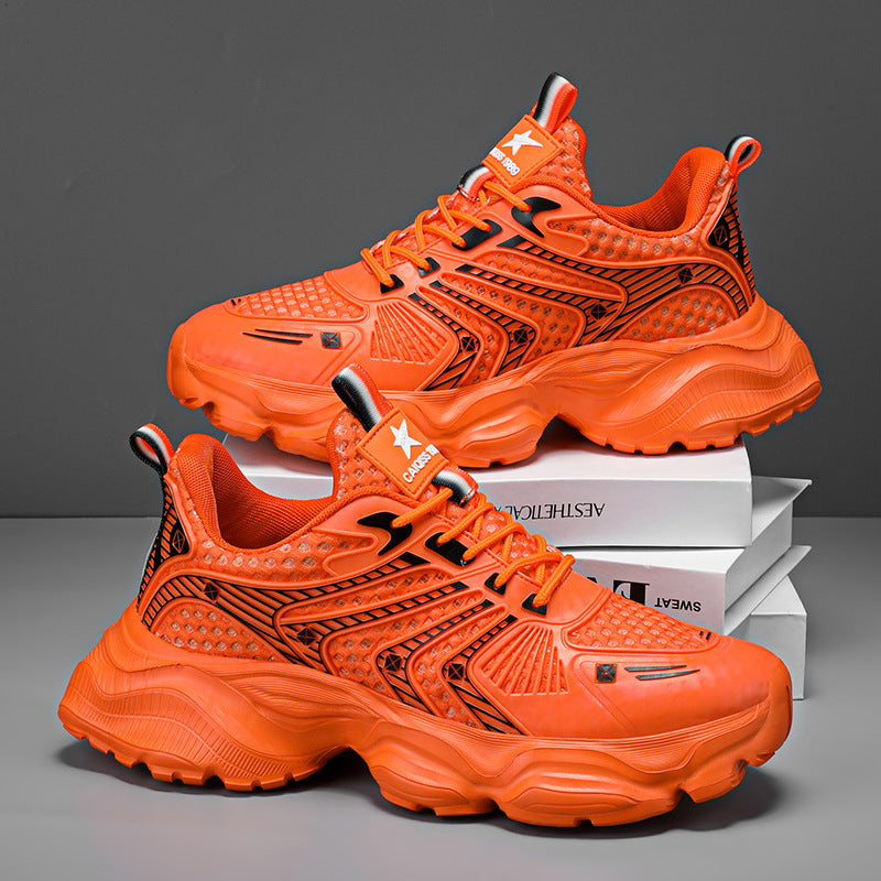 Men's Mesh Star-patterned Trendy Sneakers
