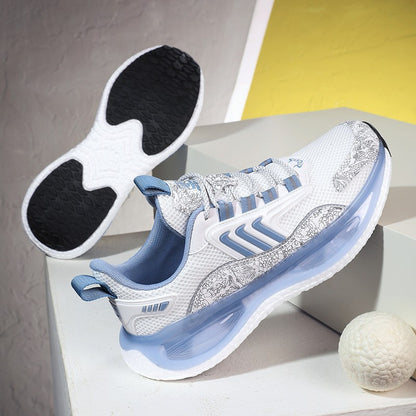 Men's Air-Cushioned Patchwork Sneakers