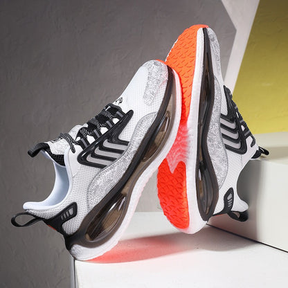 Men's Air-Cushioned Patchwork Sneakers
