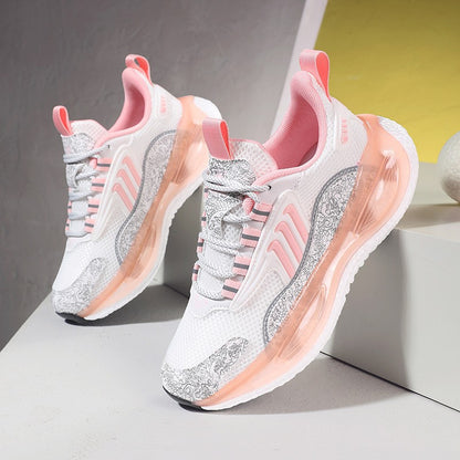 Men's Air-Cushioned Patchwork Sneakers