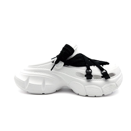 Men's Lace-Up Hole Shoes