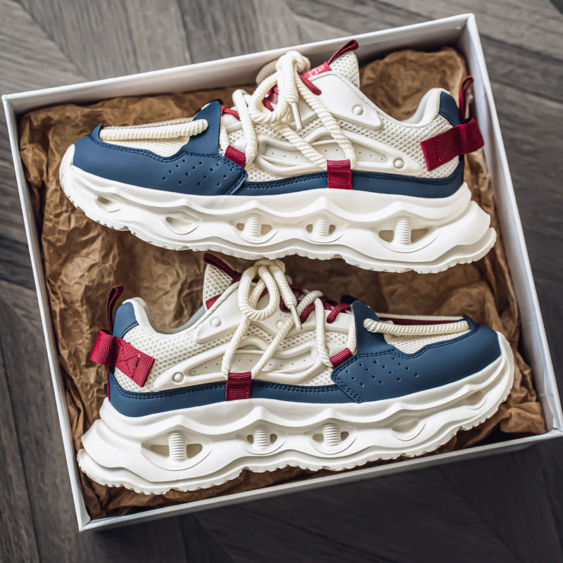 Men's Mesh Trendy Patchwork Sneakers