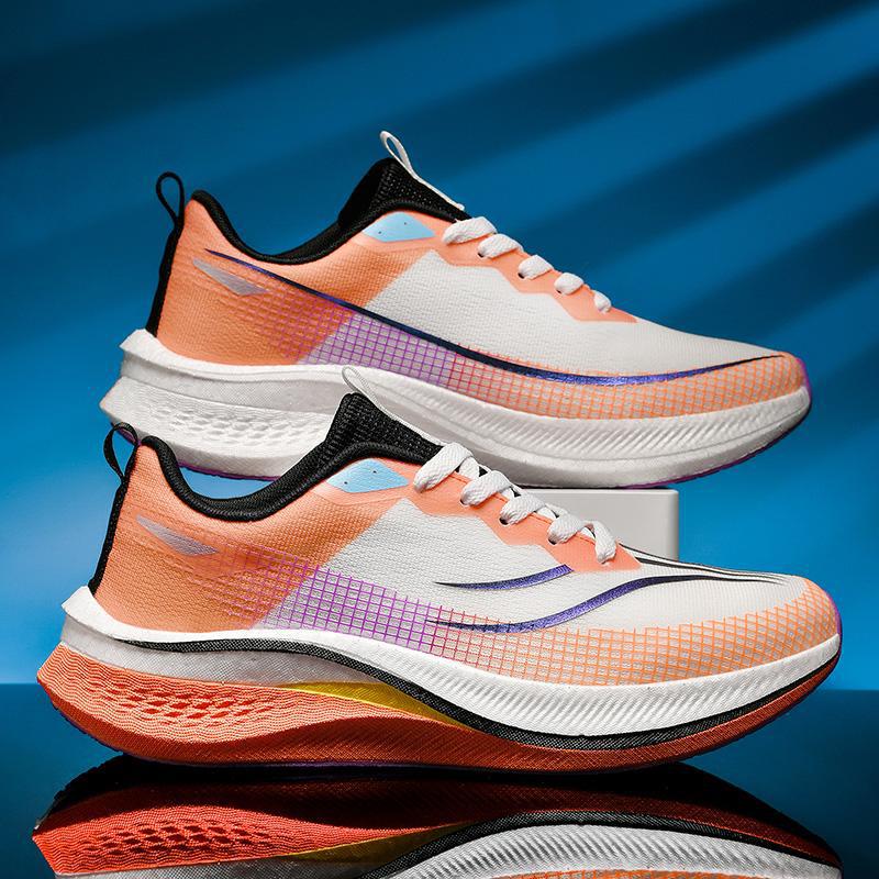 Men's Carbon Plate Stylish Shock-Absorbing Running Shoes