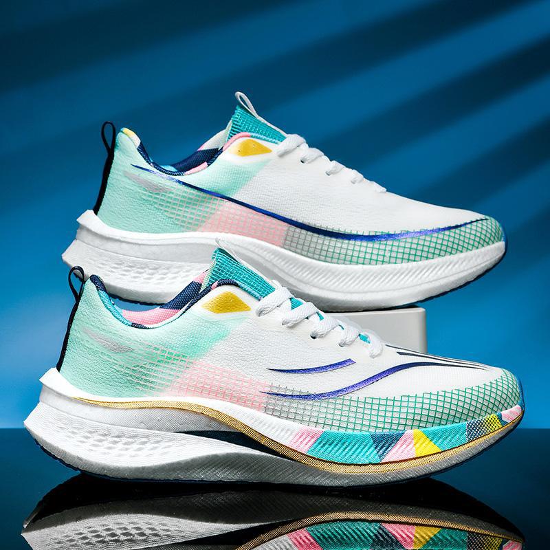 Men's Carbon Plate Stylish Shock-Absorbing Running Shoes