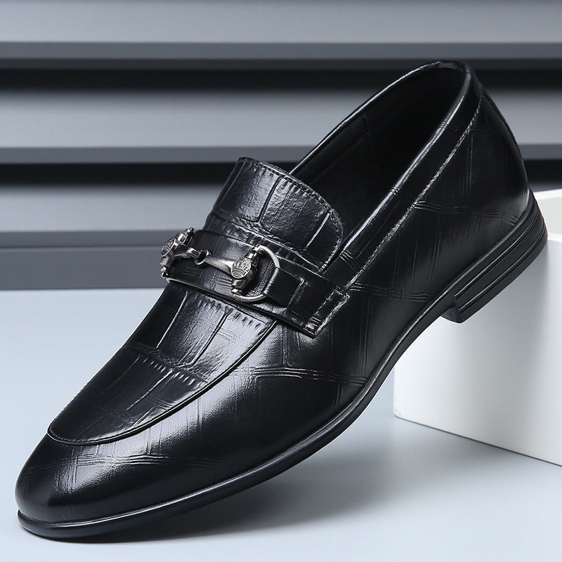 Men's Genuine Leather Slip-On Casual Leather Shoes