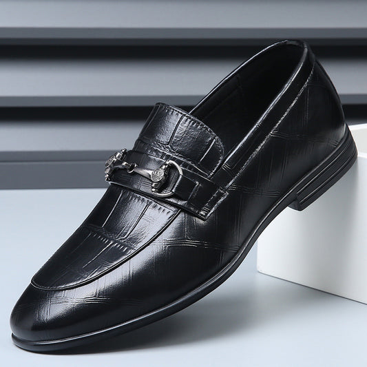 Men's Genuine Leather Slip-On Casual Leather Shoes