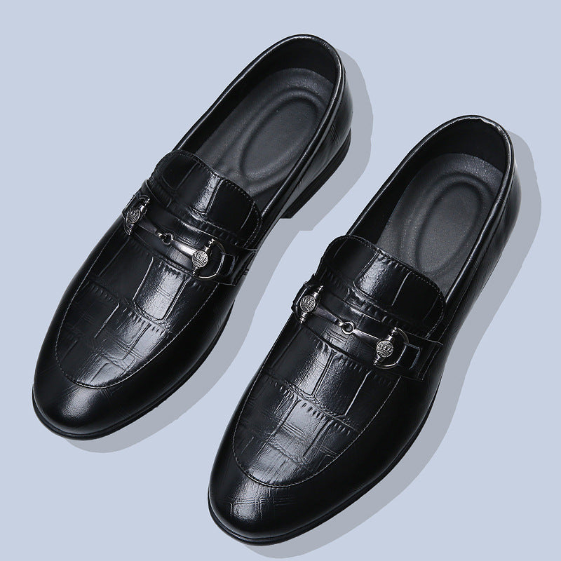 Men's Genuine Leather Slip-On Casual Leather Shoes