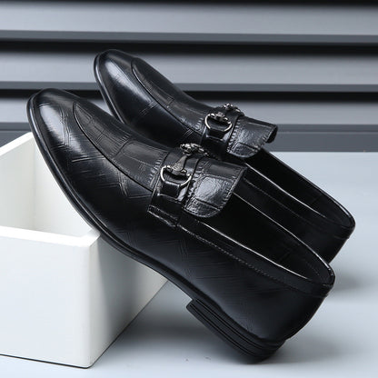 Men's Genuine Leather Slip-On Casual Leather Shoes
