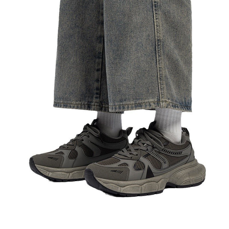 Men's Mesh Geometric Sports Shoes