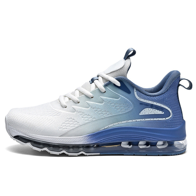 Men's Full-Length Air-Cushioned Flyknit Sports Shoes