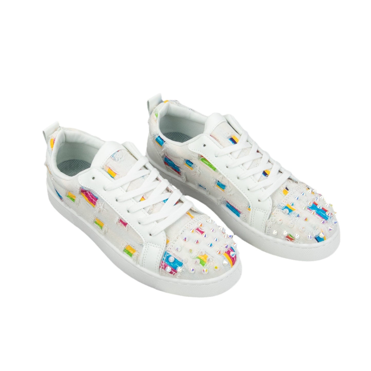 Men's Breathable Rivet Canvas Shoes