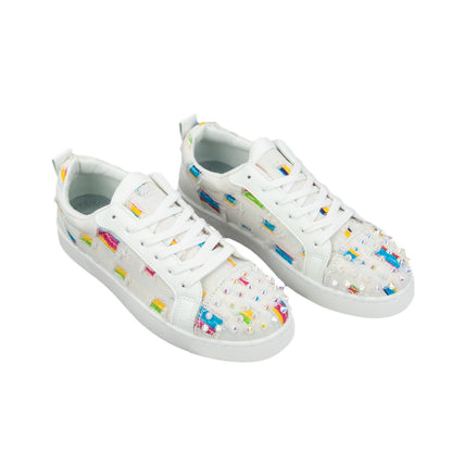 Men's Breathable Rivet Canvas Shoes