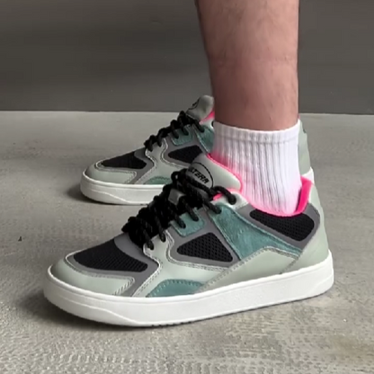 Men's Breathable Paneled Fashion Sneakers