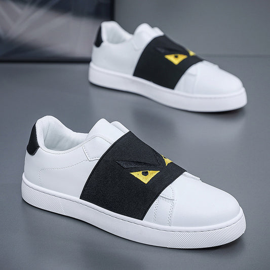 Men's Red-Soled Little Monster Breathable Skate Shoes