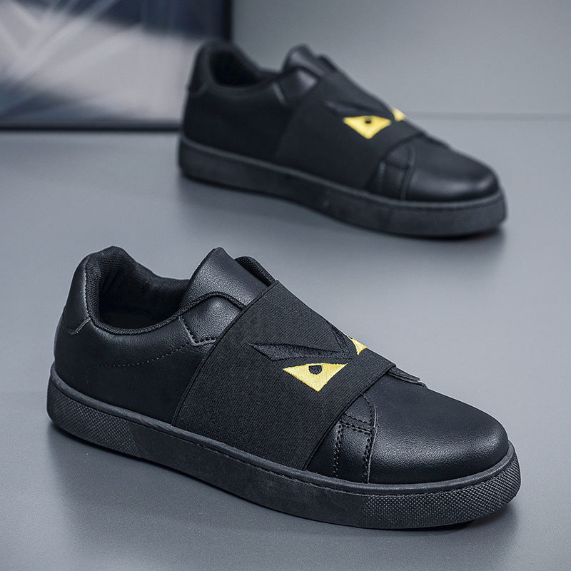 Men's Red-Soled Little Monster Breathable Skate Shoes