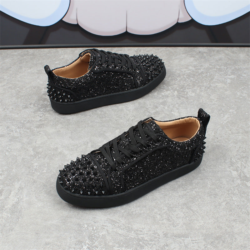 Men's Rivet Casual Skate Shoes