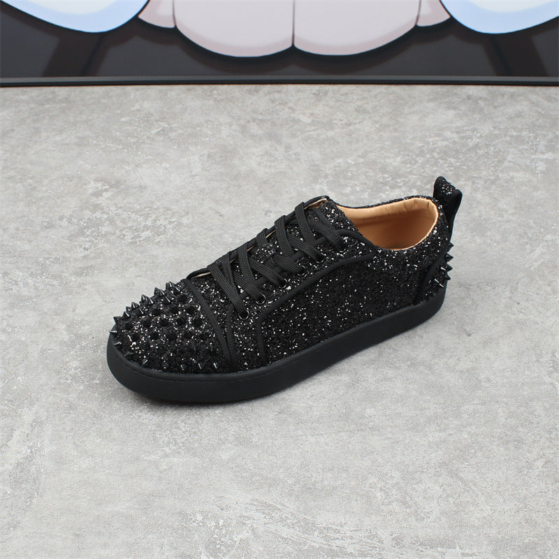 Men's Rivet Casual Skate Shoes