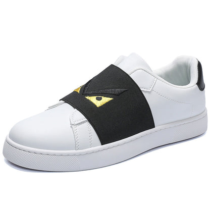 Men's Red-Soled Little Monster Breathable Skate Shoes