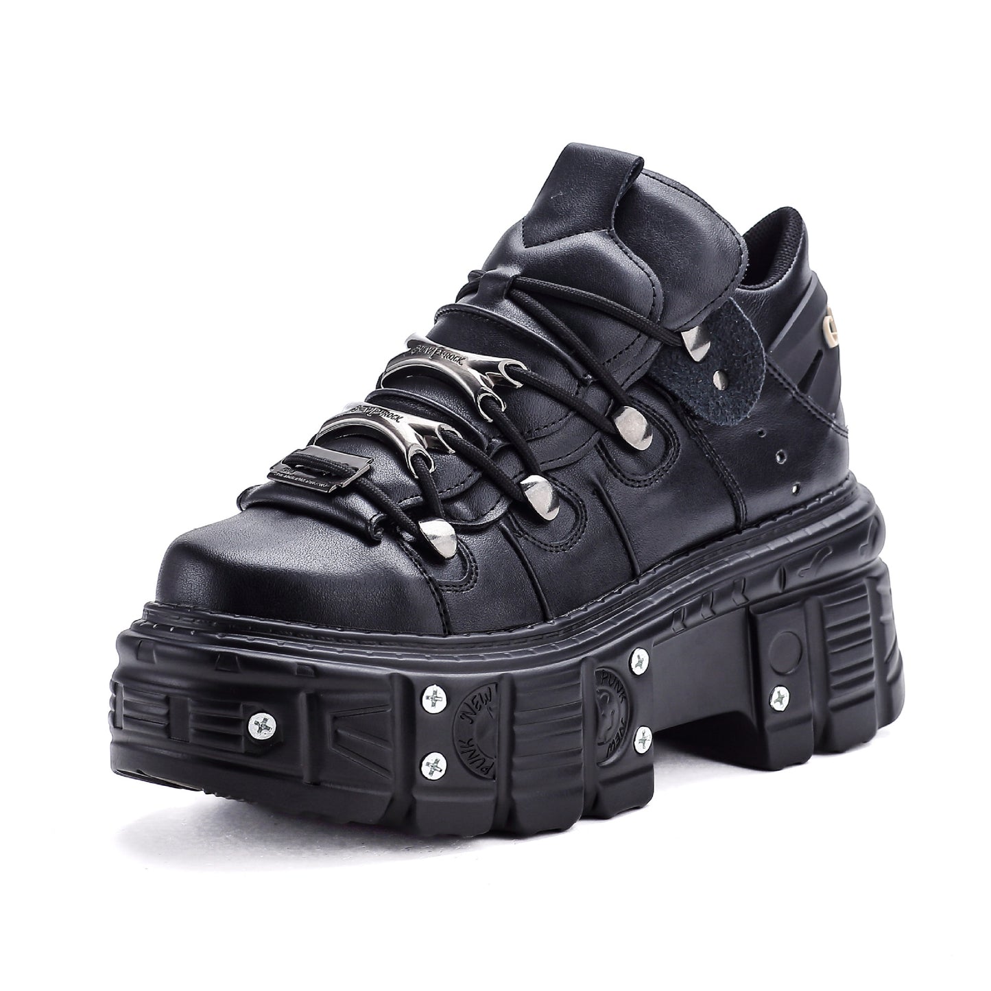 Men's Heavy Metal Personality Gothic-Style Platform Shoes