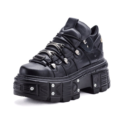 Men's Heavy Metal Personality Gothic-Style Platform Shoes