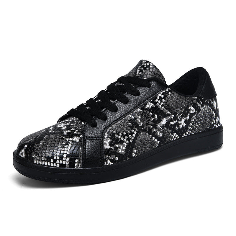 Lightweight Youth Stylish Sneakers | Snake Skin Pattern