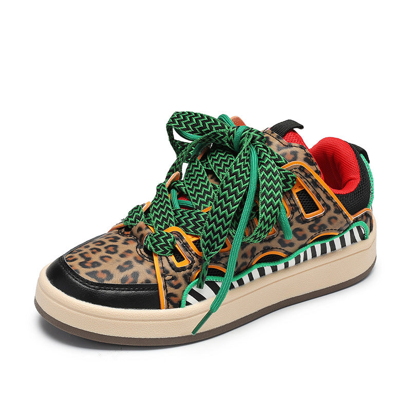 Men's Leopard & Zebra Print Fashion Sneakers