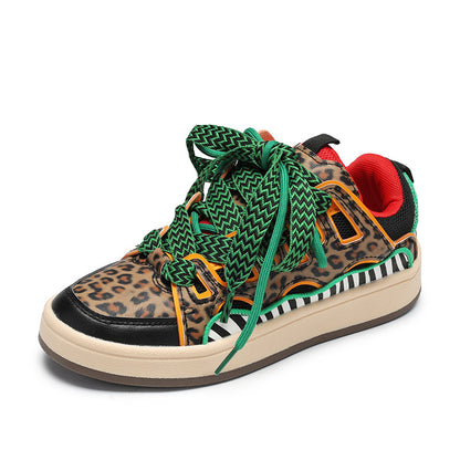Men's Leopard & Zebra Print Fashion Sneakers
