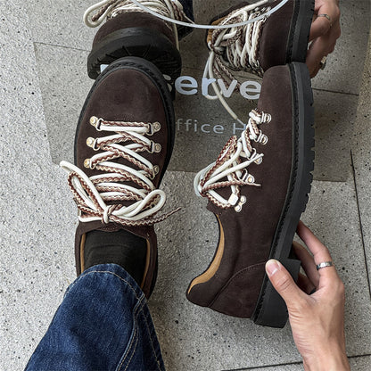 Men's Low-Top Versatile Derby Shoes