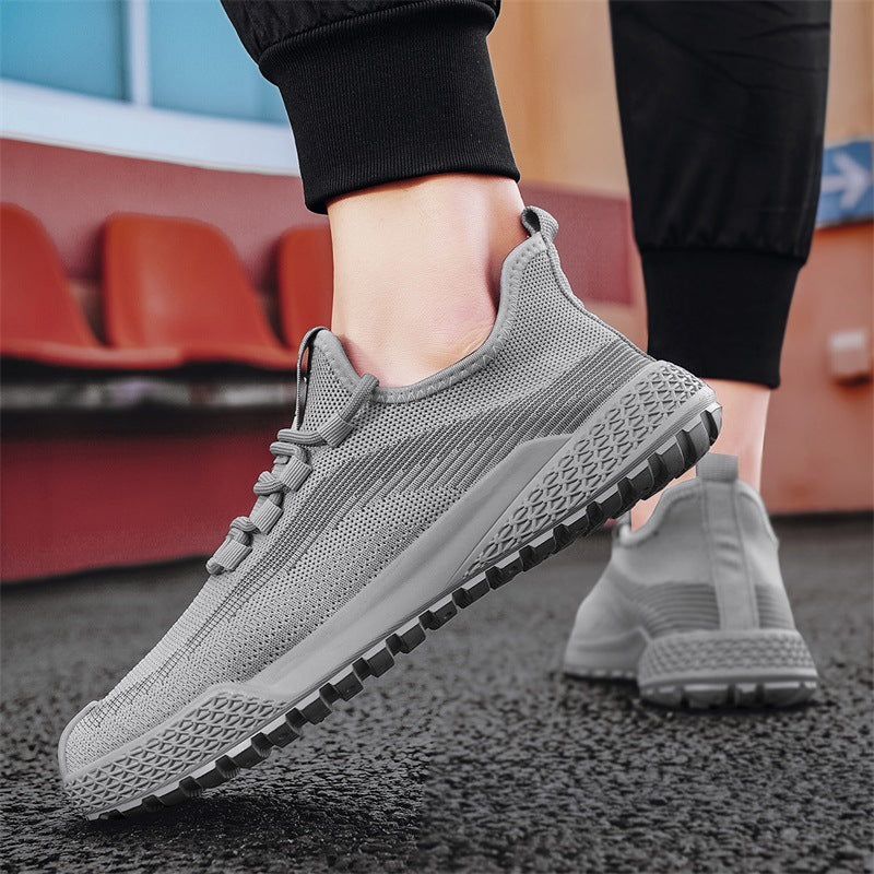 Men's Breathable Flyknit Mesh Casual Shoes