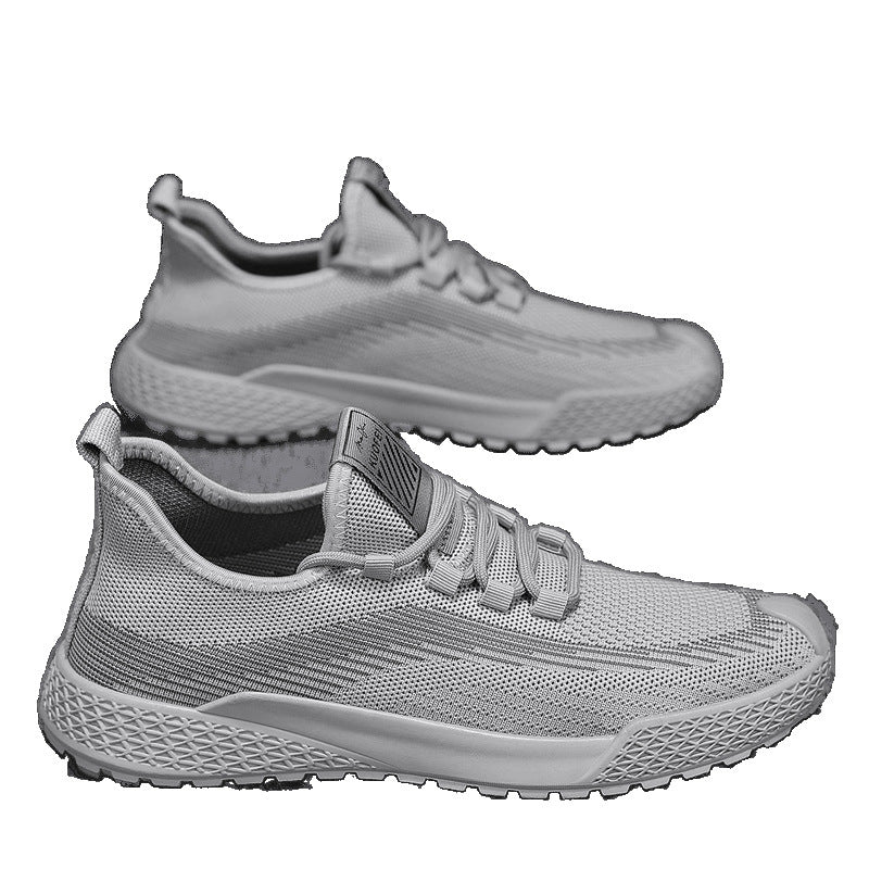 Men's Breathable Flyknit Mesh Casual Shoes