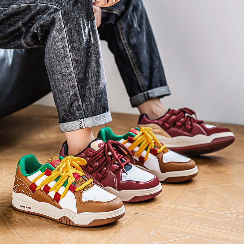 Men's Versatile and Stylish Casual Hamburger Shoes