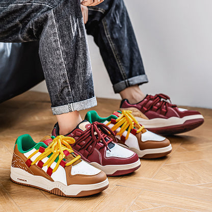 Men's Versatile and Stylish Casual Hamburger Shoes