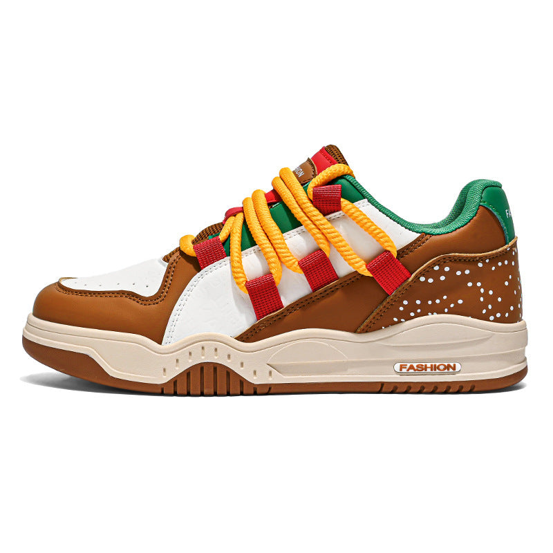 Men's Versatile and Stylish Casual Hamburger Shoes