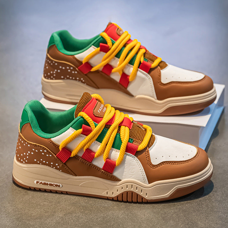 Men's Versatile and Stylish Casual Hamburger Shoes