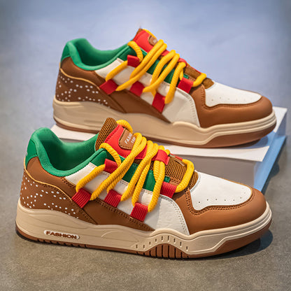 Men's Versatile and Stylish Casual Hamburger Shoes
