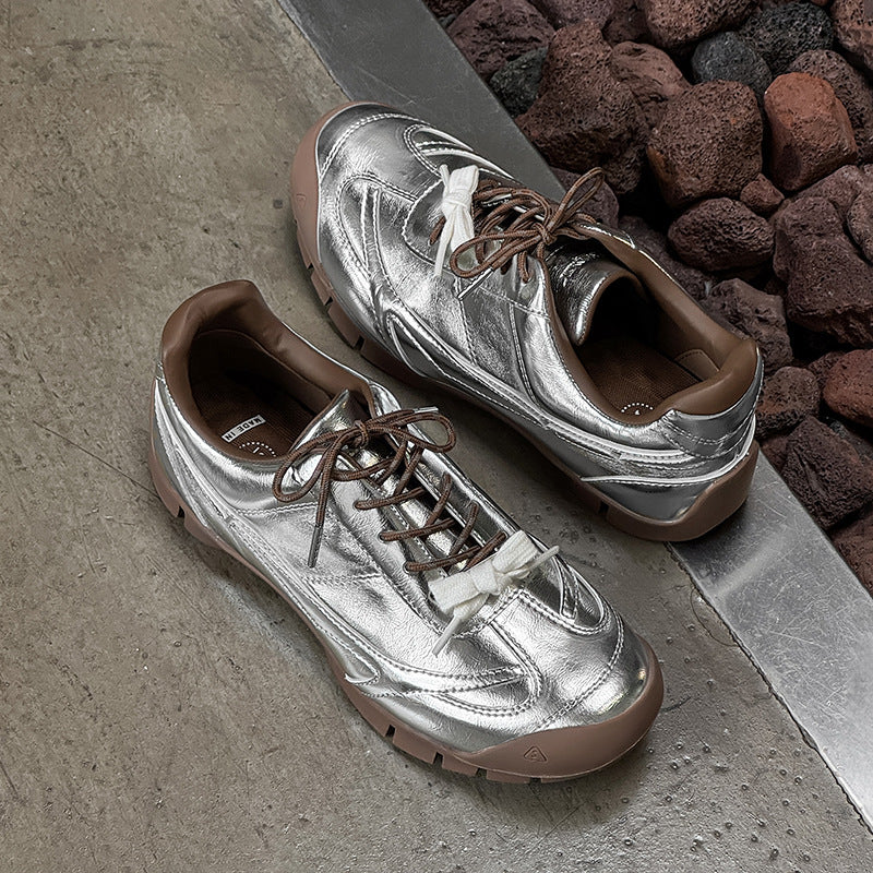 Men's Stylish Vintage Reflective Sneakers