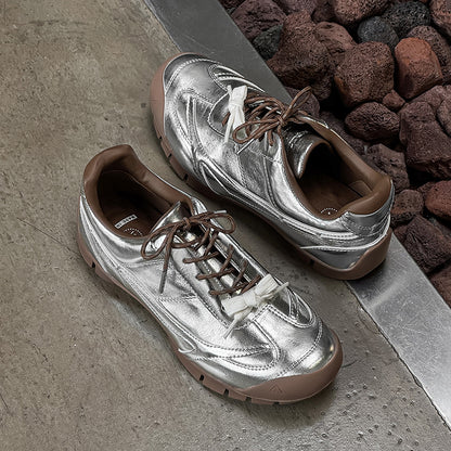 Men's Stylish Vintage Reflective Sneakers