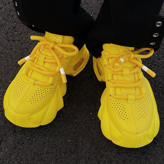 Men's Breathable Trendy Platform Shoes
