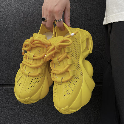 Men's Breathable Trendy Platform Shoes