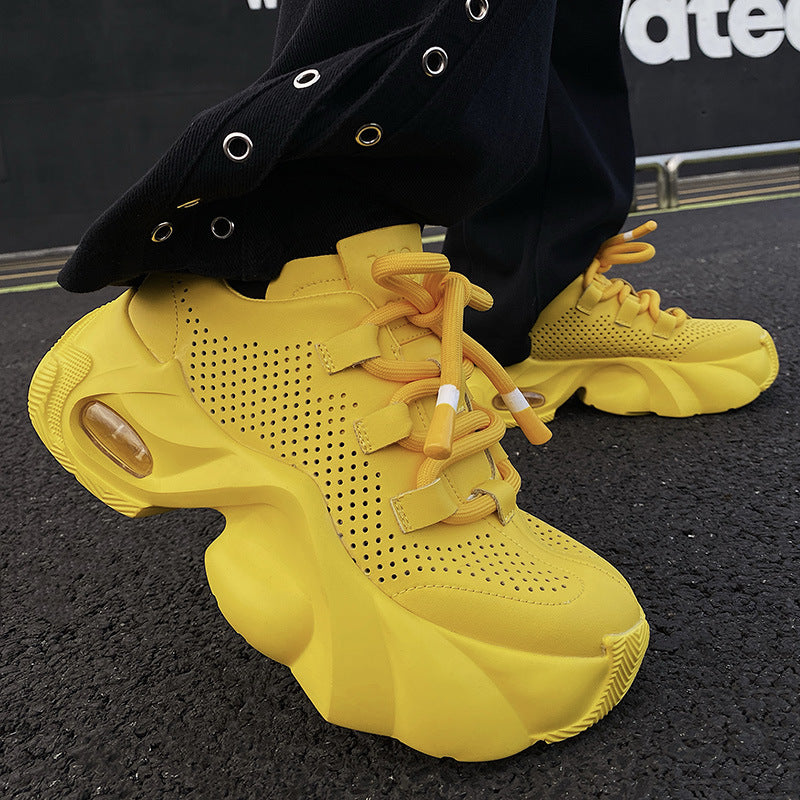 Men's Breathable Trendy Platform Shoes